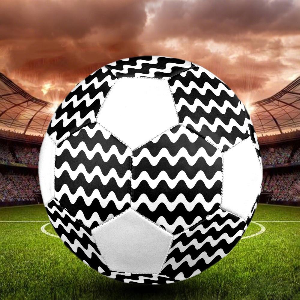 1pc Wavy Durable Soccer Ball/Football, Size 5, Perfect for Training, Entertainment And Competition,Gift yy26060617