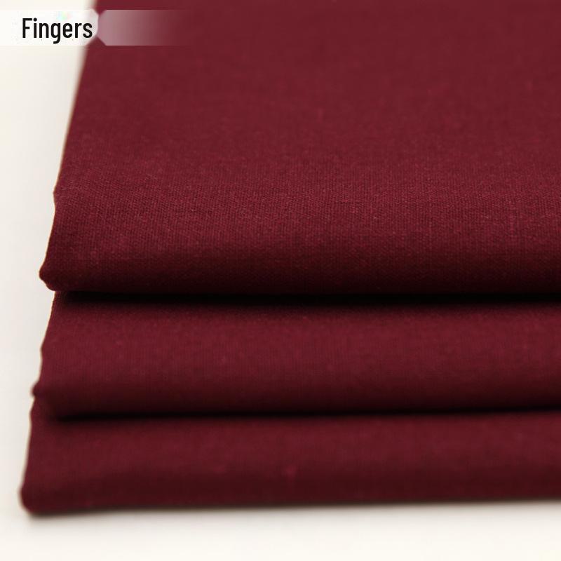 Schlichtes blaues Sticktuch aus Baumwolle und Leinen für DIY und handgefertigtes Patchwork