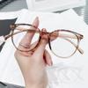 Blue Light Glasses Computer Eyeglasses New Round Frame Glasses Frame Art Retro Myopia Glasses Frame