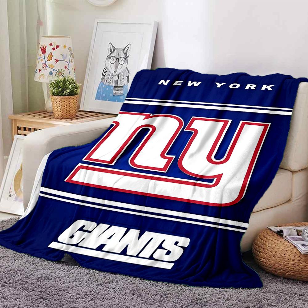 1pc Blanket - New York Giants logo Print Design,Lightweight Blanket for Sofa,Bed- Soft &Warm,Gift for All Seasons