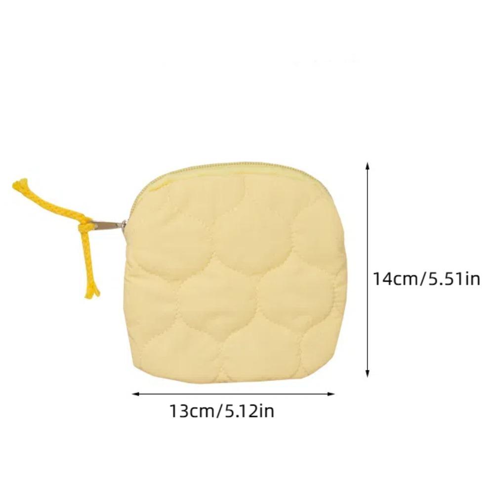 Polyester Tampon Storage Bag Single Layer Zero Wallet Portable Sanitary Napkin Pouch  Daily