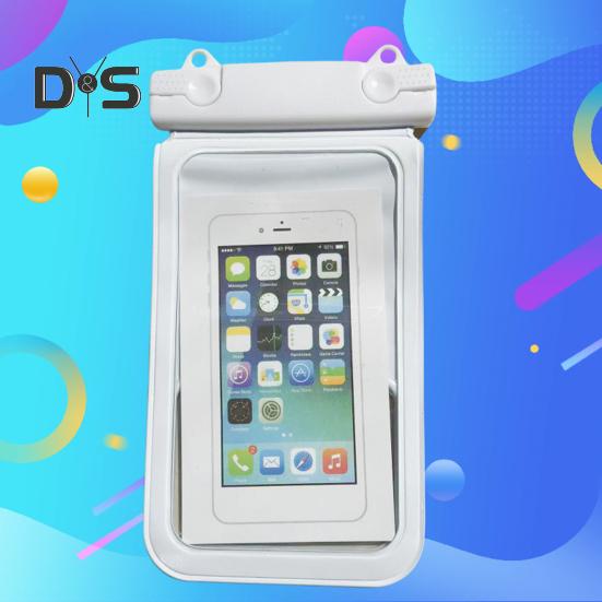 Waterproof Cell Phone Pouch Clear Underwater Phone Holder Protector Universal Mobile Phone Dry Bag with Neck Lanyard for Beach Swimming Pool