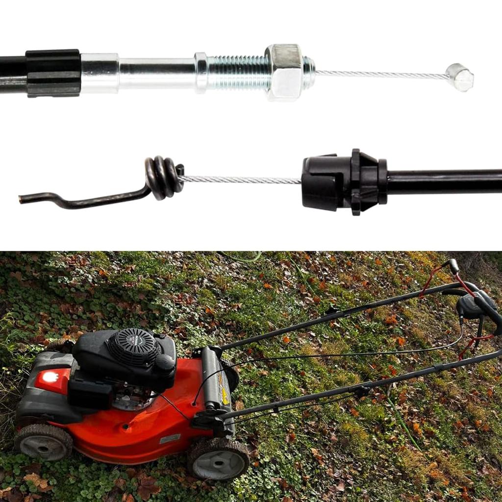 581952101 532431650 431650 Cablu de transmisie pentru mașini de tuns iarba Construcție din oțel de înaltă rezistență cu fitinguri rezistente la rugină