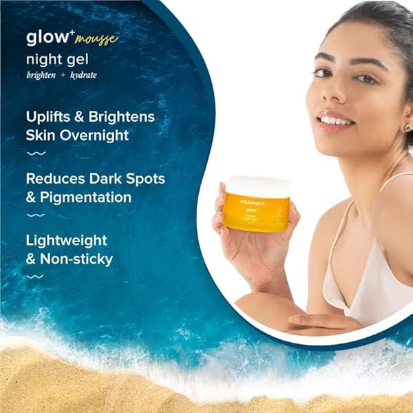 Aqualogica Glow+ Mousse Night Gel 50g