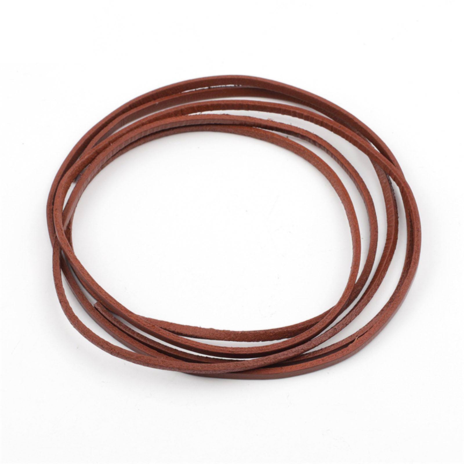 Suede Necklace Cord Flat Leather String DIY Craft Jewellery Making Dream Catcher 1