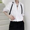 Harajuku Punk Body Chain Adjustable Belt for Nightclub Harness Chest Chain Punk Body Harness Gothic Male Chest Harness