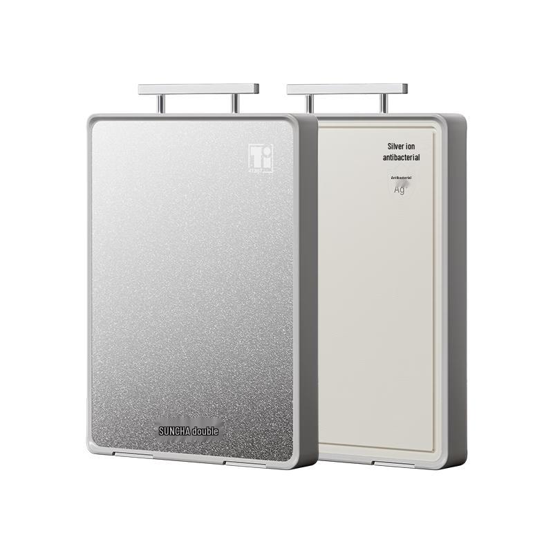 

Suncha Pure Titanium Double-Sided Antibacterial Stainless Steel Cutting Board