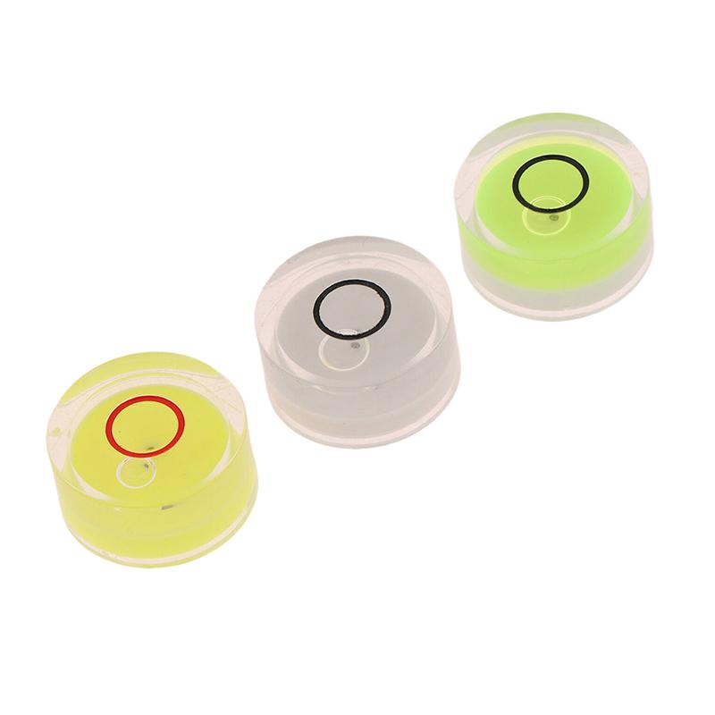 5Pcs Mini Round Accuracy Bubble Level Bullseye Instrument Horizontal Precision Bubble Level Measuring Tool