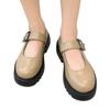 Modne platformowe buty Mary Jane w stylu retro dla kobiet Modna klamra 2025 Nowe jesienne sneakersy Casualowe płytkie buty do chodzenia Zapatos De Mujer