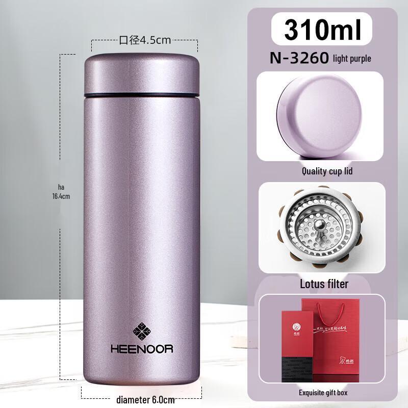 

Heenoor Portable Stainless Steel Thermos Cup