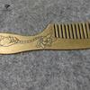 THANKSGIVING gift brass copper Buddha hand lotus Fine-tooth Hairdressing Combs Tangled Straight Hair Comb Care Styling Tool