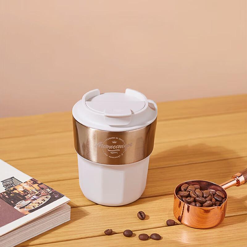 MOMOCONCEPT Geometric Insulated 316SS Coffee Mug 290ml