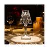 3colors Diamond Table Lamp Crystal Led Bar Table Lamp Rechargeable Touch Sensor Dimming Bedside Lam