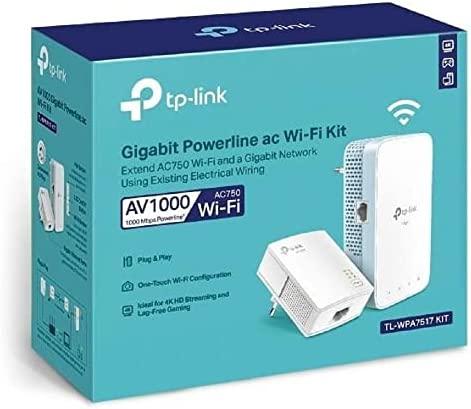 TP-Link TL-WPA7519 Powerline Wi-Fi Adapter 1000 Mbit/s White