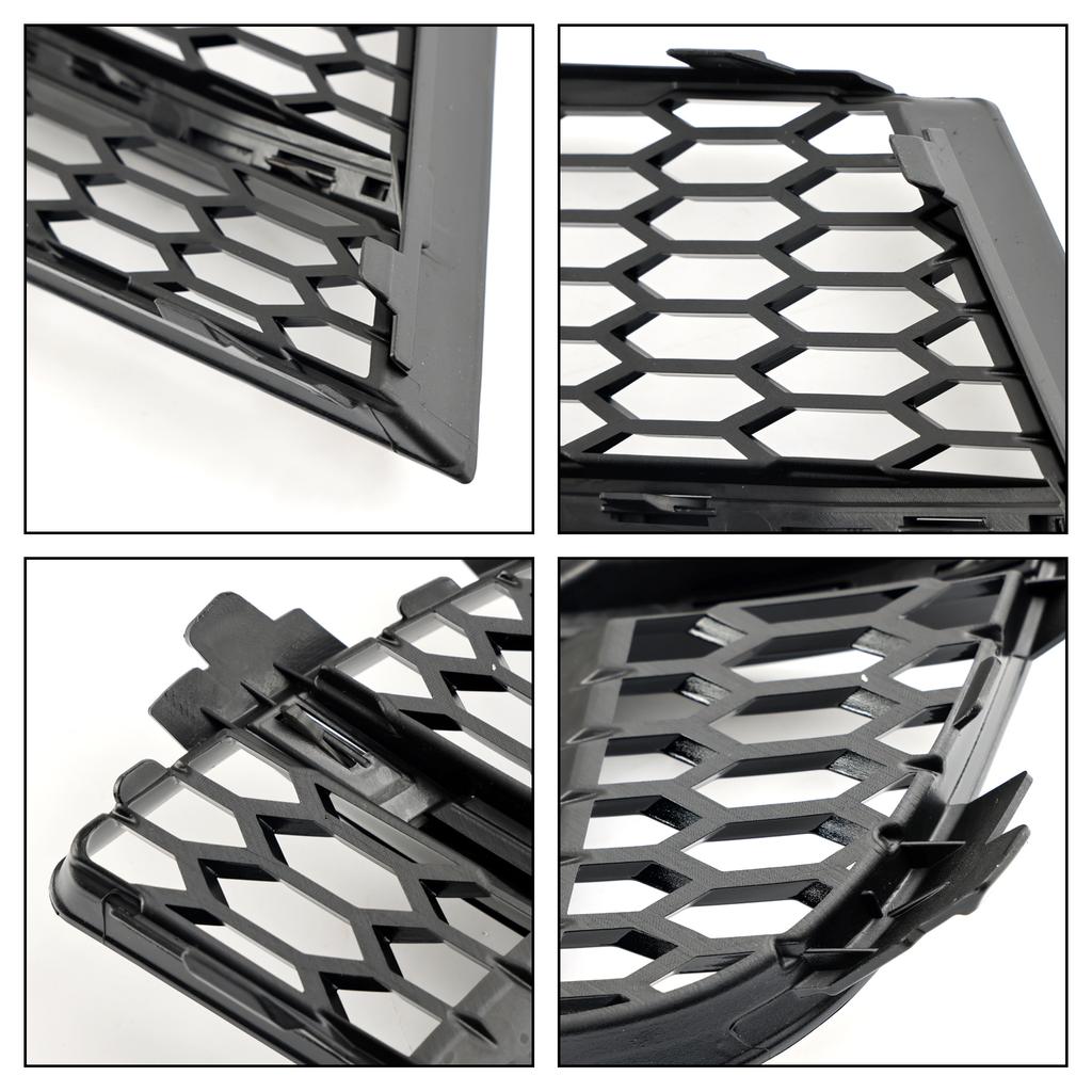 Front Fog Light Cover Bezel Grille Grill 8V3807681AE 8V3807682Q Fit A3 8V S-LINE 2017-2019