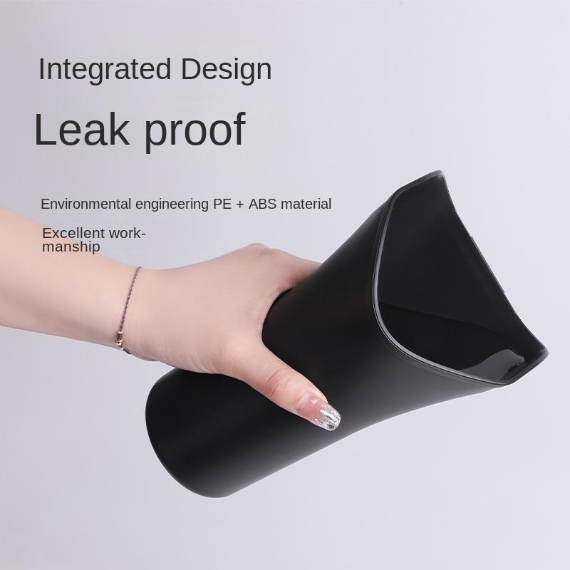 Car Trash Bin Garbage/umbrella Storage Bucket Box Plastic Hanging Round Trash Can Type Auto Car Interior Accessories