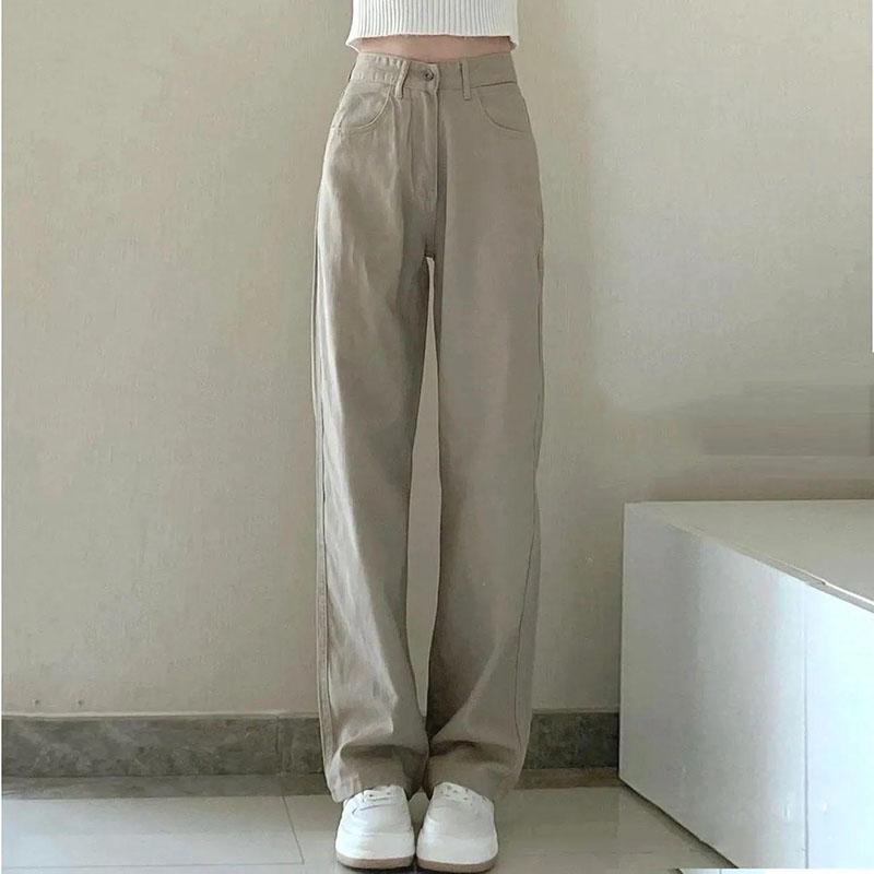 Straight Leg Jeans for Women High Waist Trend Denim Pants Mom Jean Baggy Pants Casual Comfort Trousers Oversize