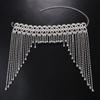 Fashion Tassel Hair Chain, Stage Performance Rhinestone Headdress Party Accessories Female Headdress