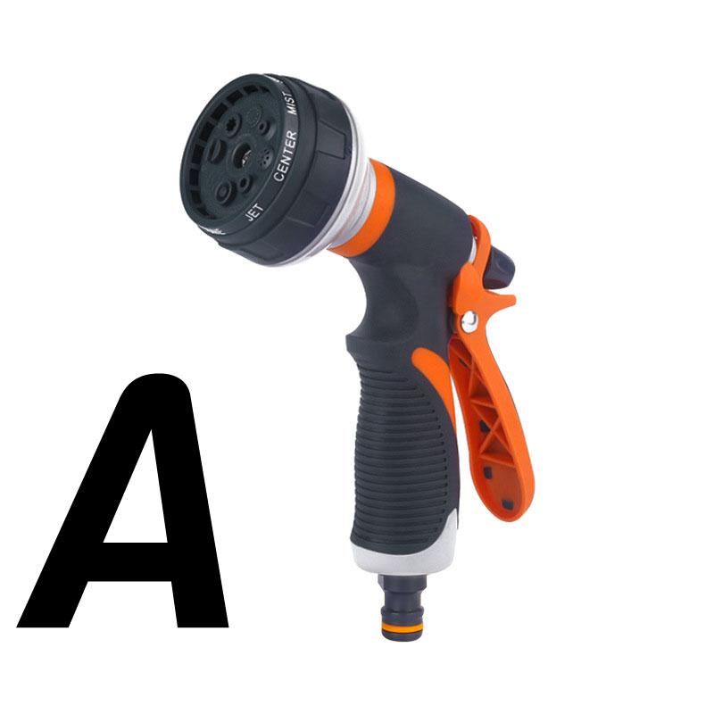 Watering Gun High Pressure 8 Modes Garden Spray Irrigation Watering Nozzle Plant Lawn Yard Watering Sprinkler Cleaning Sprayer