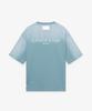 Saundeuobeuseonlaijeu Sun Faded Like T-Shirt Light Blue