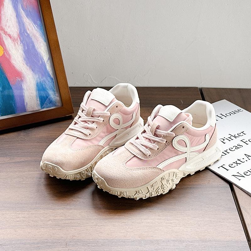 

-5 cold sticky casual retro women s spring women s shoes with skirts and white shoes 40 розовый