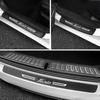 AJY1 For Ford Fiesta Logo Car Door Threshold Sill Protector Anti Scratch Waterproof Protective Film Decals Auto Interior Accessories