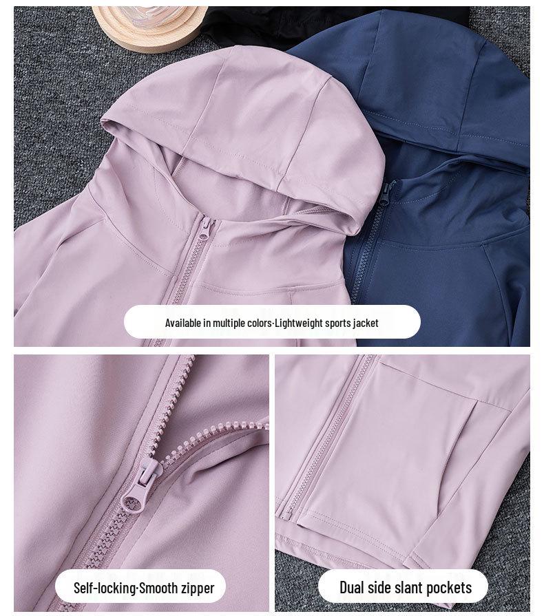 Women's Quick-Dry Running Sportswear Set: Sun Protection Jacket & Pants for Summer Outdoor & Fitness Activities 2024.