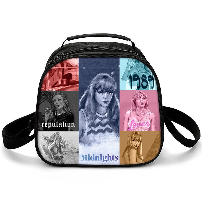 Runde Isolierte Lunchtasche Kinder Büroangestellte - Niedliches Cartoon-Design Auslaufsicher Wiederverwendbar Eispack-kompatibel 20L Fassungsvermögen