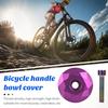 31.8MM Bicycle Headset Top Cap with Bolt CNC Aluminum Alloy MTB Mountain Road Bike Front Fork Stem Top Cover Bike Accessories