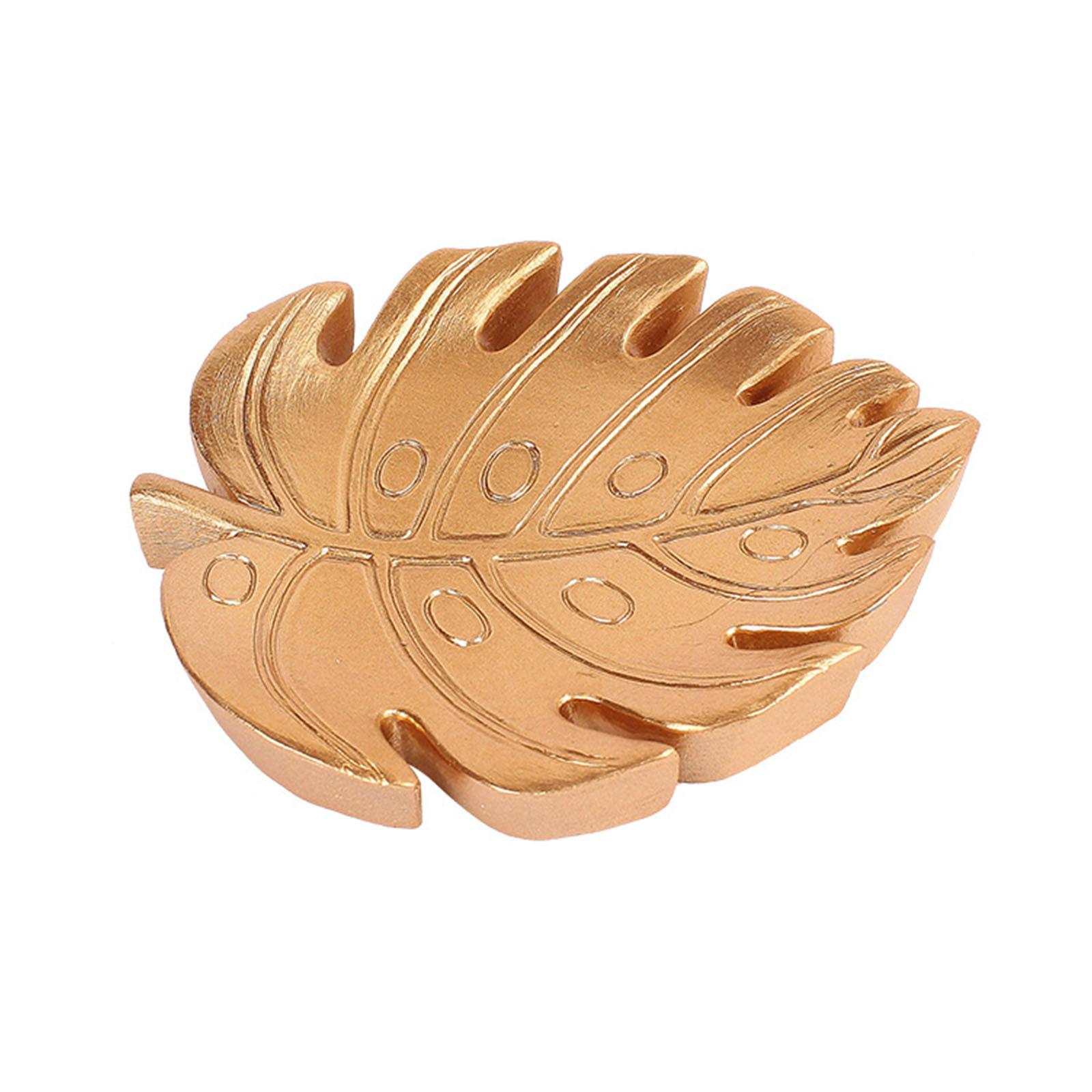 

Поднос для украшений из смолы, держатель для туалетного столика, поднос для сережек, держатель для сережек для девочек и женщин, подарок на Рождество, день рождения, свадьбу A золотой