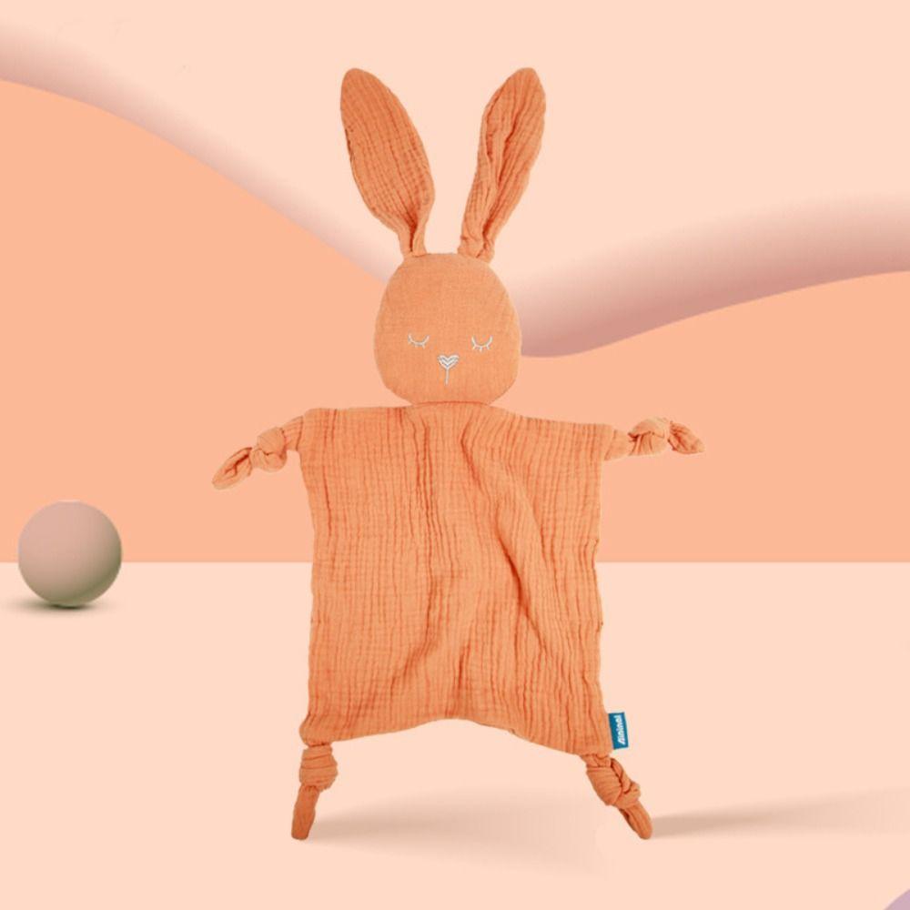 Cartoon Baby Cotton Gauze Blanket Rabbit Ears Newborn Sleeping Blanket Children Comfort