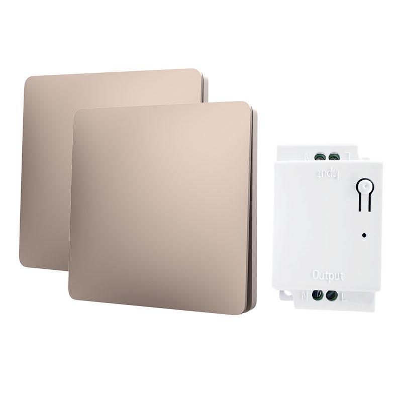 Self-Powered Wireless Switch: Stick-On Multi-Control Remote for 86-Type Panels, No Wiring Needed