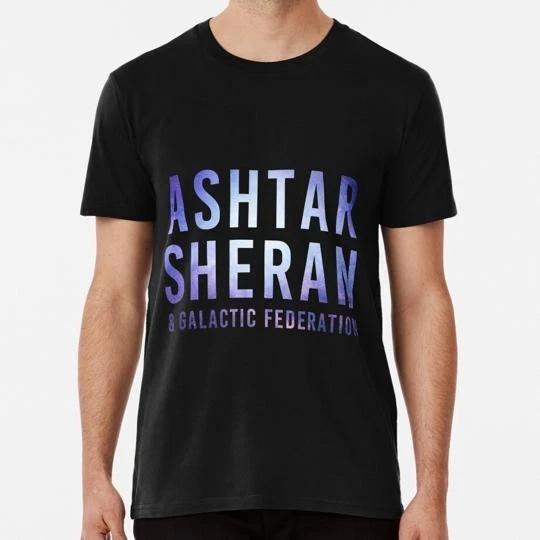 Ashtar Sheran Galactic Federation Pleiadans Starseeds S-5XL Made in USA T-Shirt 4XL