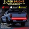 YUGUANG 60 Inch Truck Tailgate Light Bar, Triple Row LED Tailgate Light Strip With Brake Reverse Sequential Turning Signals Strobe Lights