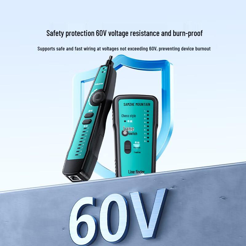 Shanze Multi-Function Network Cable Tester & Wire Tracer