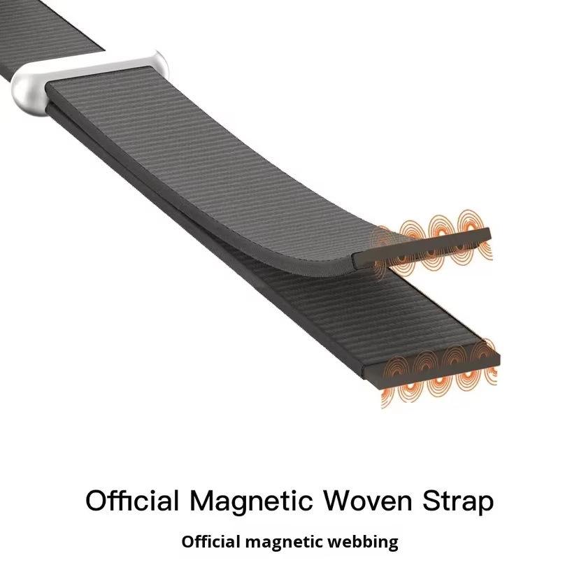 Für iPhone 17 Handyhülle Hängeschnur Multifunktional Hohe Haltekraft Magnetisch Geflochten Verstellbare Hängeschnur