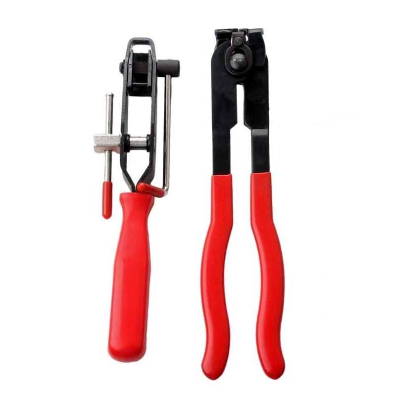 Pince durable pour collier de soufflet de cardan Kit d'outils à main pour bande de voiture Kits de réparation automobile Pour tuyau d'échappement filtre à carburant Outil d'installation manuelle
