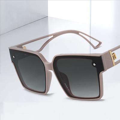 Women Summer Sunglasses UV Protection Large Frame Fashion Round Face Internet Celebrity Glasses 715