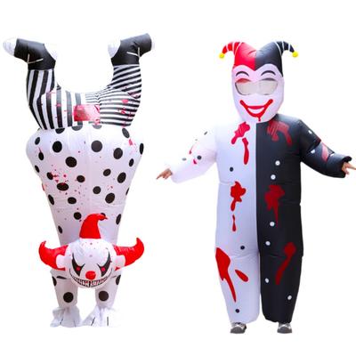Halloween Invertiertes Böser Clown Aufblasbares Kostüm Erwachsene Jungen und Mädchen Ball TV-Programm Karneval Eröffnungszeremonie