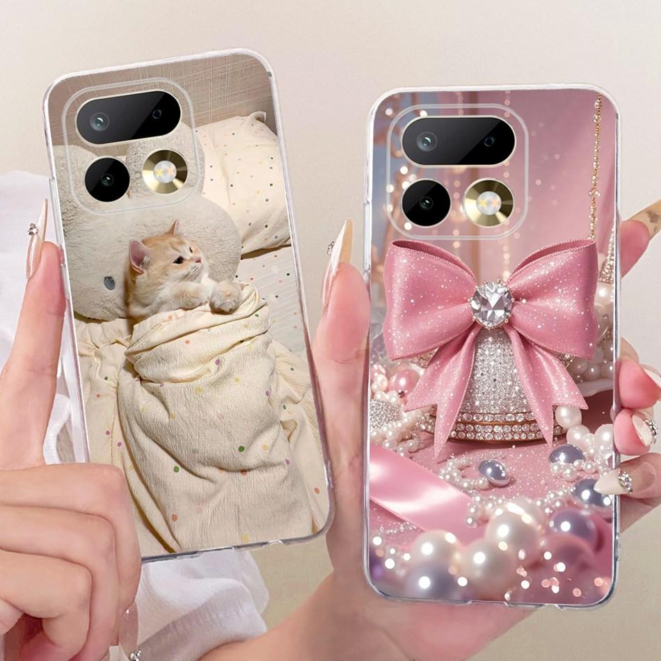 For Realme 16 Pro+ 16Pro Cute Flower Butterfly Cat Painted Case For Realme 16 Pro Plus 5G Soft Silicone TPU Phone Cases