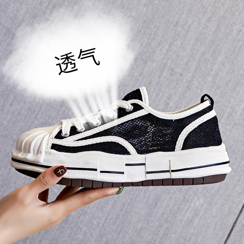 Head dissolving shoes 2025 summer new lace little white shoes women's platform fisherman shoes women's casual women's shoes versatile