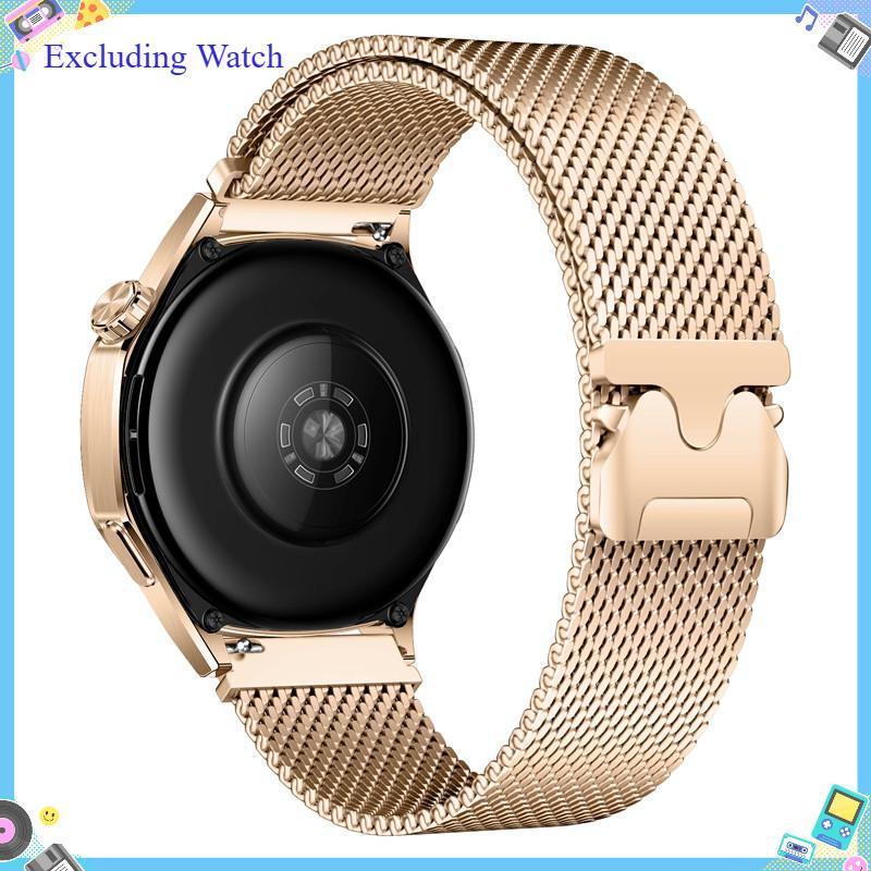 18/20/22mm Milanese Loop Strap For Huawei Watch GT6Pro 5 4 GT5Pro 46mm Metal Parachute Buckle For Samsung Galaxy Watch 7 6 4 4