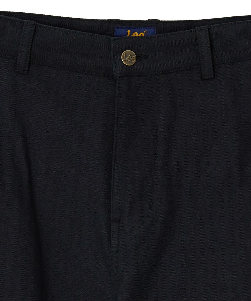 LEE Herringbone Cargo Pants Black