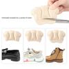 4Pairs Anti Blisters High Heel Protectors Adhesive Shoe Inserts Pad Sponge Cushioned Heel Grip For Leather Shoe Sneakers