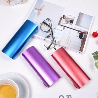 Portable Aluminum Alloy Frosted Storage Box Myopia Case Glasses Box Glasses Case