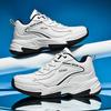 Men's Plus-size Light Casual Sneakers Four Seasons New Breathable Soft-sole Non-slip Outdoor Running Shoes Student Sports Shoes