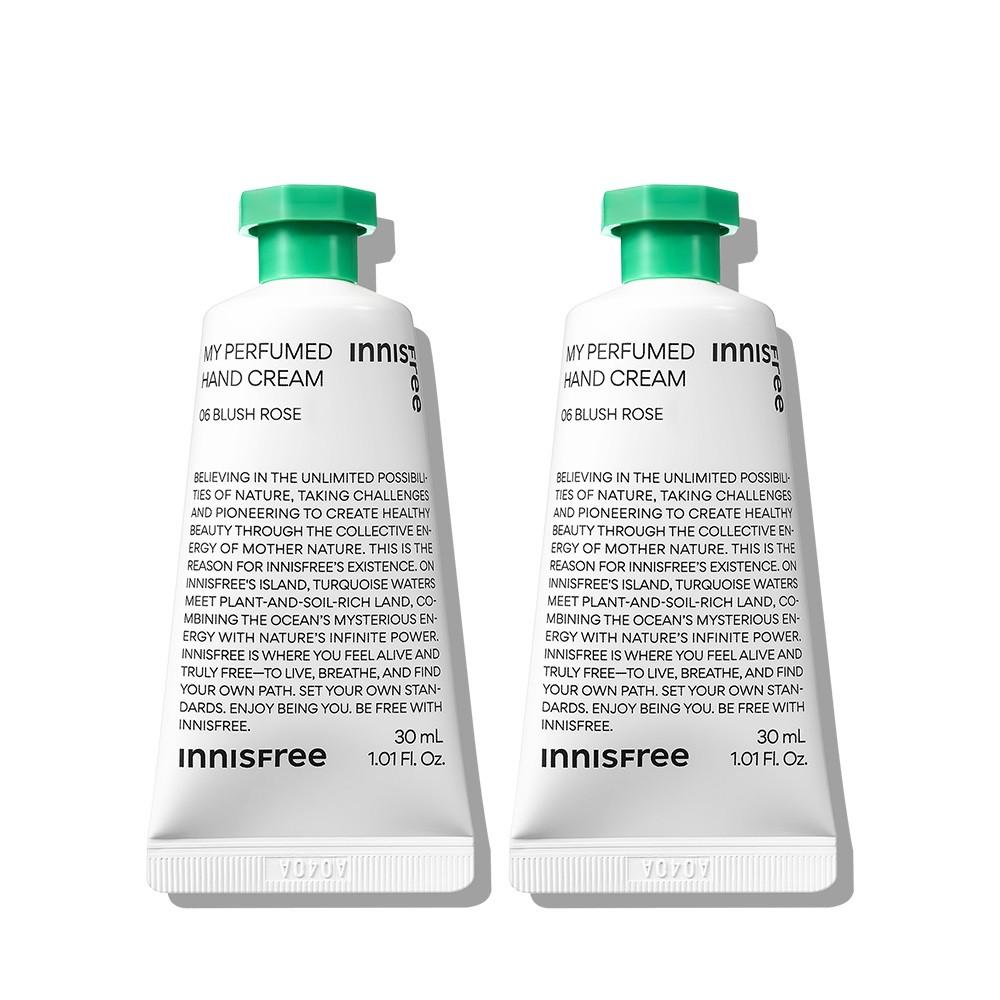 

Innisfree My Perfumed Hand Cream 30 мл [06 Blush Rose] 2 шт., корейская косметика