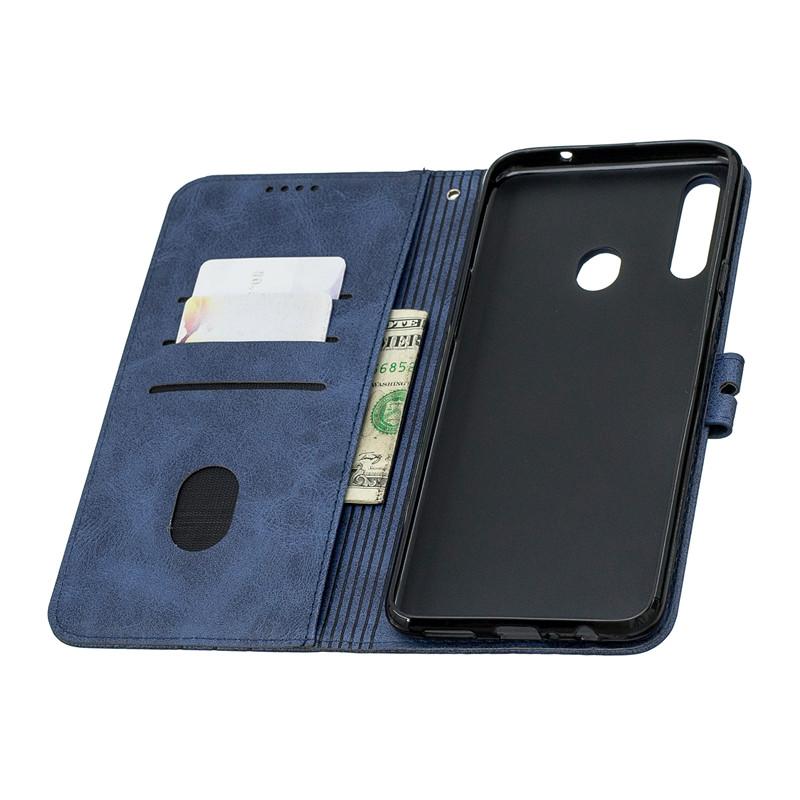 Kožené flipové pouzdro pro Samsung Galaxy A10s s magnetickým krytem pro Samsung A10s a107F