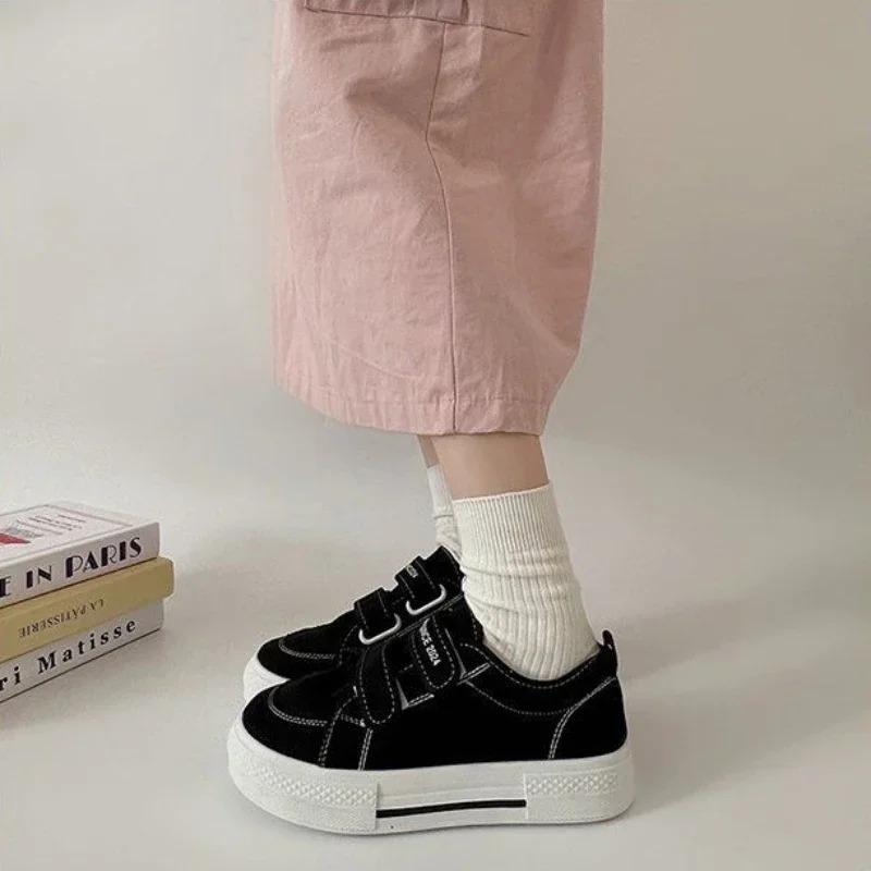 

Woman Footwear Black High on Platform Casual Light Canvas Shoes for Women Offers Designer Luxury Comfortable and Elegant New In 35