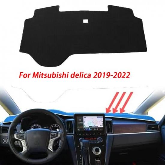 

DashMat Dashboard Cover Protector Non-slip Car For Mitsubishi delica 19-22